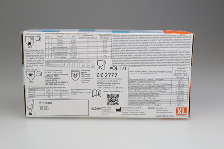 Jednorazowe rękawice nitrylowe, bezpudrowe Laurel XL (9-10) 200szt