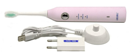 Szczoteczka soniczna TM-SONIC TECH-MED, RÓŻOWA