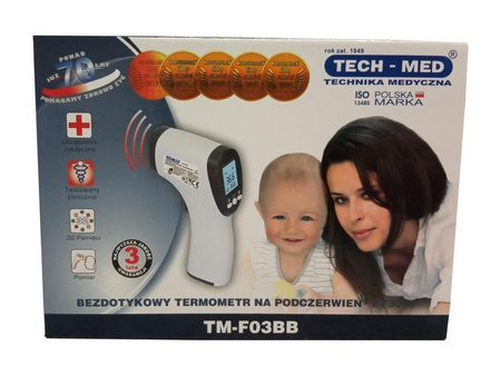 Termometr Tech-Med bezdotykowy TM-F03BB