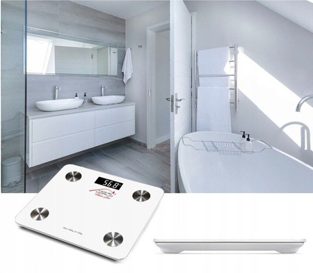 Waga analityczna HW-FIT001 z Bluetooth BIAŁA