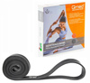 Qmed Resistance Band taśma oporowa do ćwiczeń (czarna/opór 15-29kg)