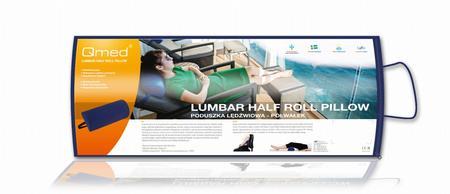 Lumbar Half Roll Pillow poduszka lędźwiowa - półwałek