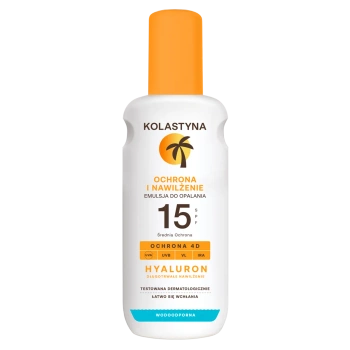 Kolastyna Emulsja SPRAY do opalania SPF15, 150 ml