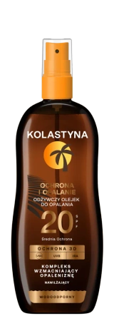 Kolastyna Olejek do opalania SPF20, 150ml