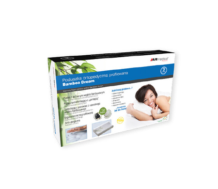 Poduszka ortopedyczna profilowana do snu Bamboo Dream ARmedical MFP5030BF
