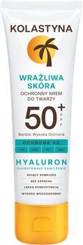 Kolastyna Krem do twarzy- wrażliwa skóra SPF50, 50ml