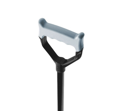 AR- 017M Laska inwalidzka czwórnóg z miękkim uchwytem T-SOFT, czarna