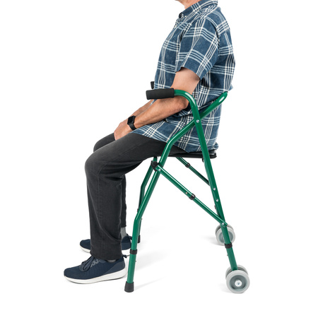 Podpórka dwukołowa aluminiowa Timago FS 914L zielona