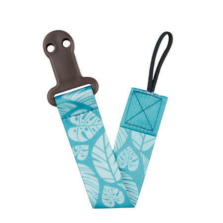 51/023 Tasiemka do smoczka uspokajającego EXOTIC ANIMALS BLU