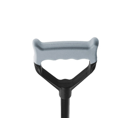 AR- 017M Laska inwalidzka czwórnóg z miękkim uchwytem T-SOFT, czarna