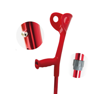 Kula łokciowa czerwona