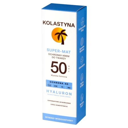 Kolastyna Ochronny Krem do twarzy SPF50, 50ml