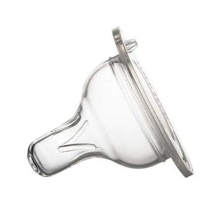 21/733 Smoczki silikon kaszka do butelki szerokiej 2 szt. EASY START