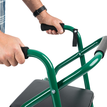 Podpórka dwukołowa aluminiowa Timago FS 914L zielona