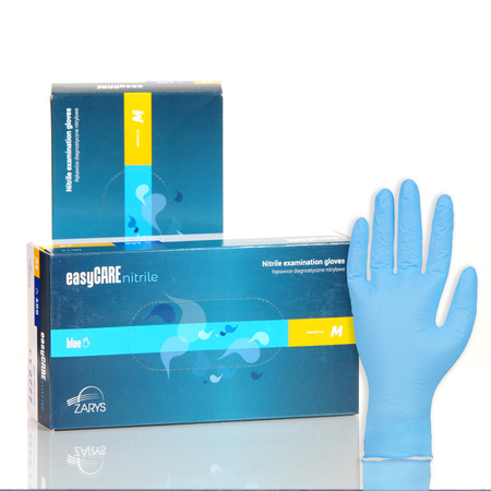 easyCARE - rękawice XL diagnostyczne nitrylowe, bezpudrowe 100szt