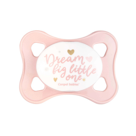 23/910 Smoczek silikonowy 0 – 2 m symetryczny MINI 2 szt. PIN