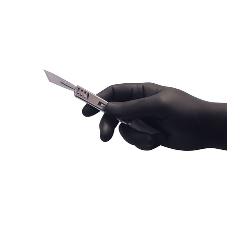 easyCARE - rękawice XL diagnostyczne nitrylowe, bezpudrowe 100szt Black