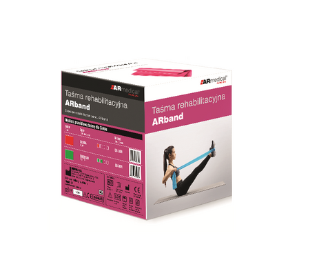 EB Taśma rehabilitacyjna ARband - fioletowa