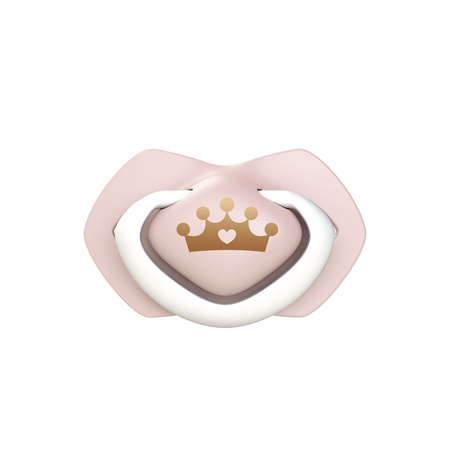 22/650 Smoczek silikonowy 0 -6 m symetryczny ROYAL BABY 2 szt. PIN