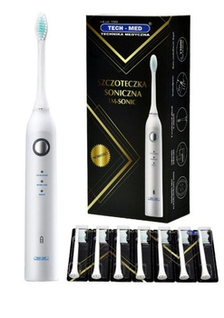 Szczoteczka soniczna TM-SONIC TECH-MED, BIAŁA