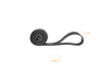 Qmed Resistance Band taśma oporowa do ćwiczeń (czarna/opór 15-29kg)