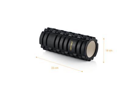 Therapy roller Wałek rehabilitacyjny z wypustkami - pomarańczowy