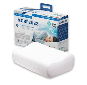 Poduszka ortopedyczna do snu Morfeusz Delikatny RehaFund