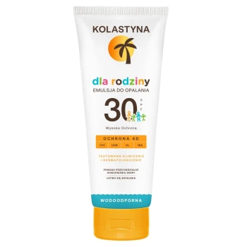 Kolastyna Emulsja dla rodziny do opalania SPF30,250 ml