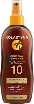 Kolastyna Olejek do opalania SPF10, 150ml