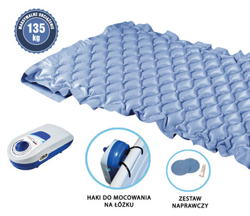 Materac przeciwodleżynowy bąbelkowy ARmedical