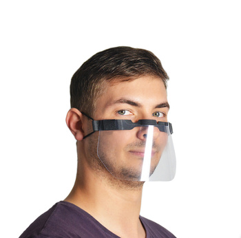 Półprzyłbica ochronna - osłona ust i nosa