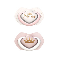 22/651 Smoczek silikonowy 6 -18 m symetryczny ROYAL BABY 2 szt. PIN